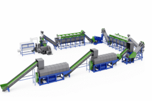 PP woven bag recycling line