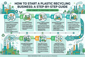 Como iniciar um negócio de reciclagem de plástico