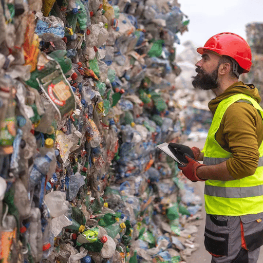 El lado B2B: los mercados de resina reciclada (rPET, rHDPE) y la regla de adquisiciones 60/40
