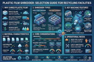 Plastic Film Shredder Selection Guide for Recycling Facilities