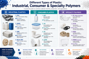 Different Types of Plastic: Industrial, Consumer & Specialty Polymers