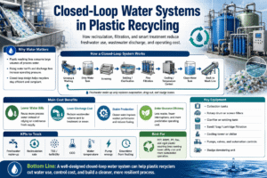 Closed-Loop Water Systems in Plastic Recycling: Cutting Water & Cost