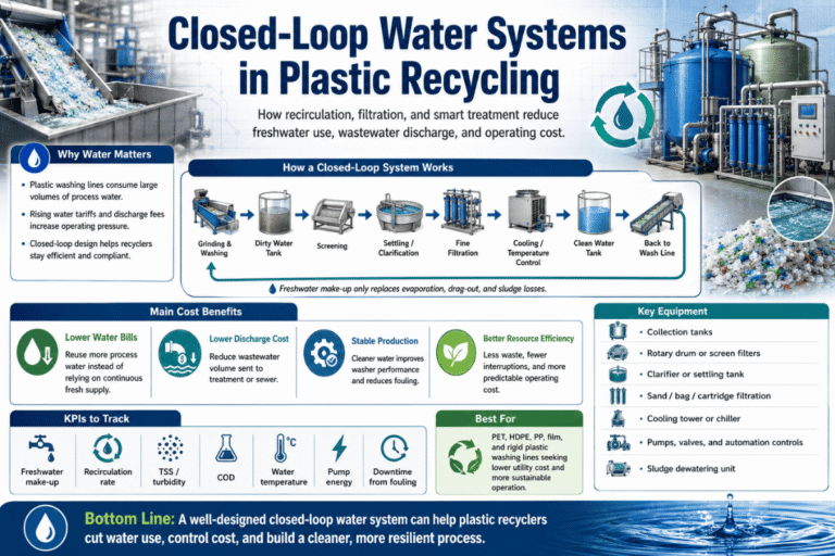 Closed-Loop Water Systems in Plastic Recycling: Cutting Water & Cost