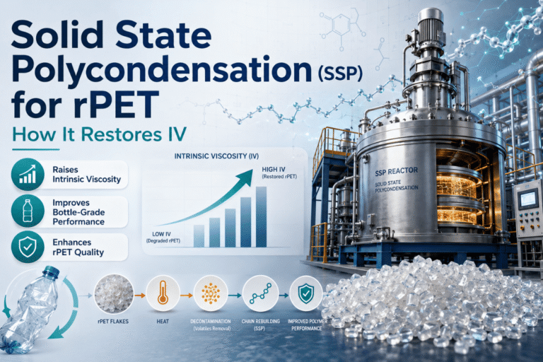 Solid State Polycondensation (SSP) for rPET: How It Restores IV