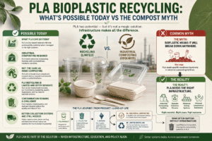 PLA Bioplastic Recycling: What's Possible Today vs the Compost Myth