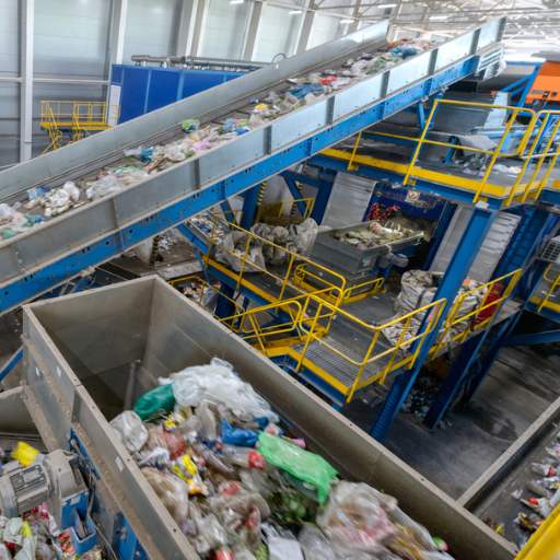 Como funciona a reciclagem mecânica em uma planta