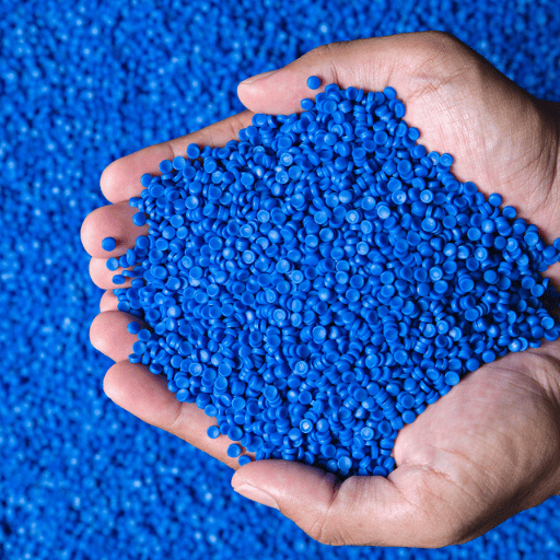 Principais fluxos de resíduos plásticos por polímero (PET, HDPE, LDPE, PP, PVC, PS)