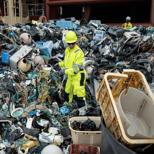 Cómo los fabricantes obtienen plástico oceánico reciclado