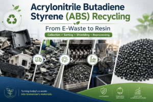 Acrylonitrile Butadiene Styrene (ABS) Recycling: From E-Waste to Resin