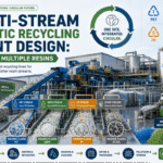 Multi-Stream Plastic Recycling Plant Design: One Site, Multiple Resins