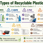 Types of Recyclable Plastic: Visual Guide to Resin Codes 1-7