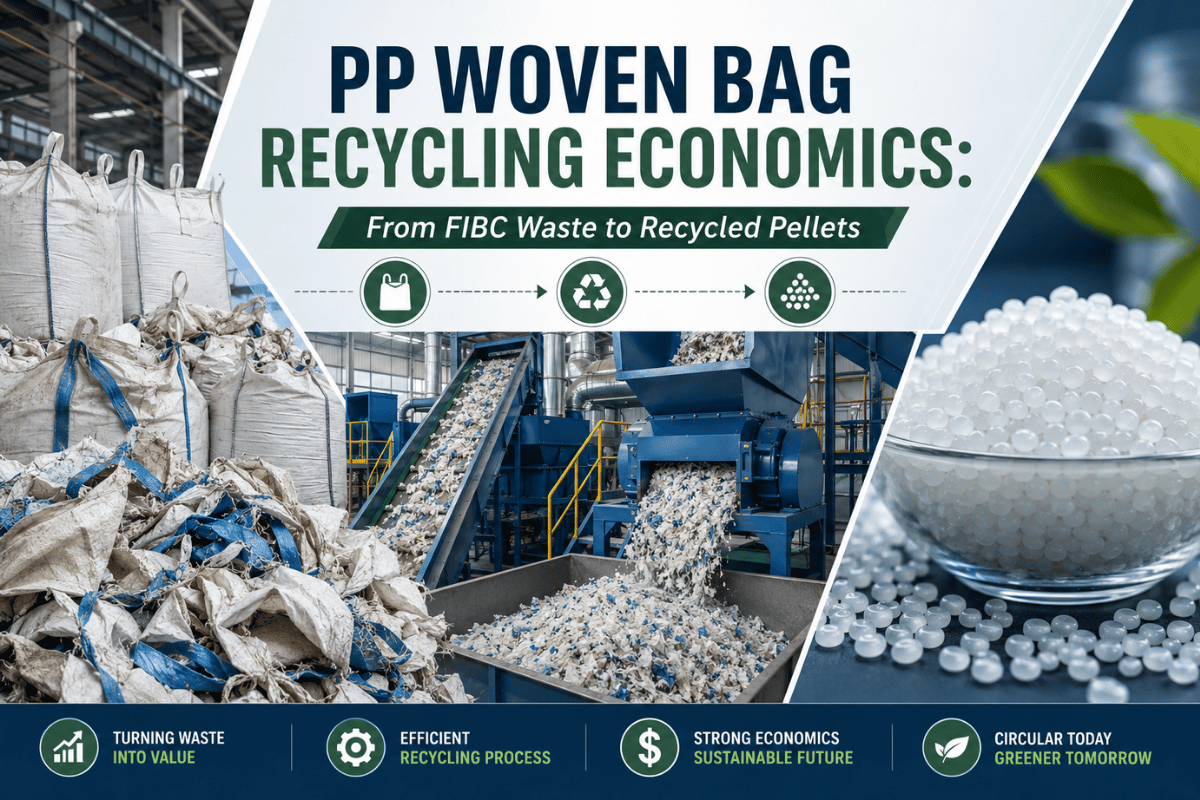PP Woven Bag Recycling Economics: From FIBC Waste to Recycled Pellets
