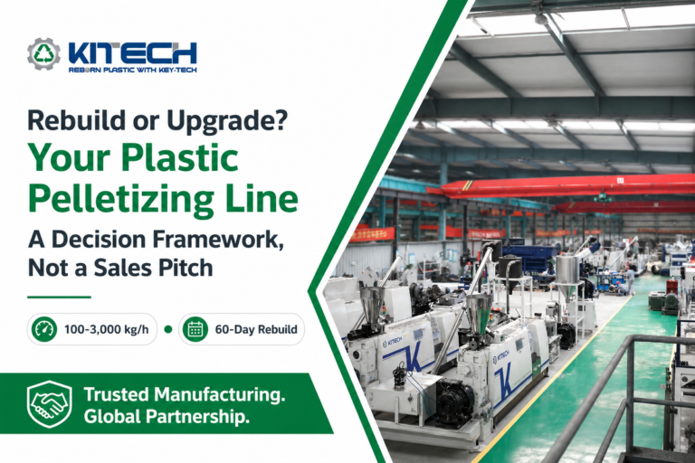 Rebuilding and Upgrading Plastic Pelletizing Lines (2026)