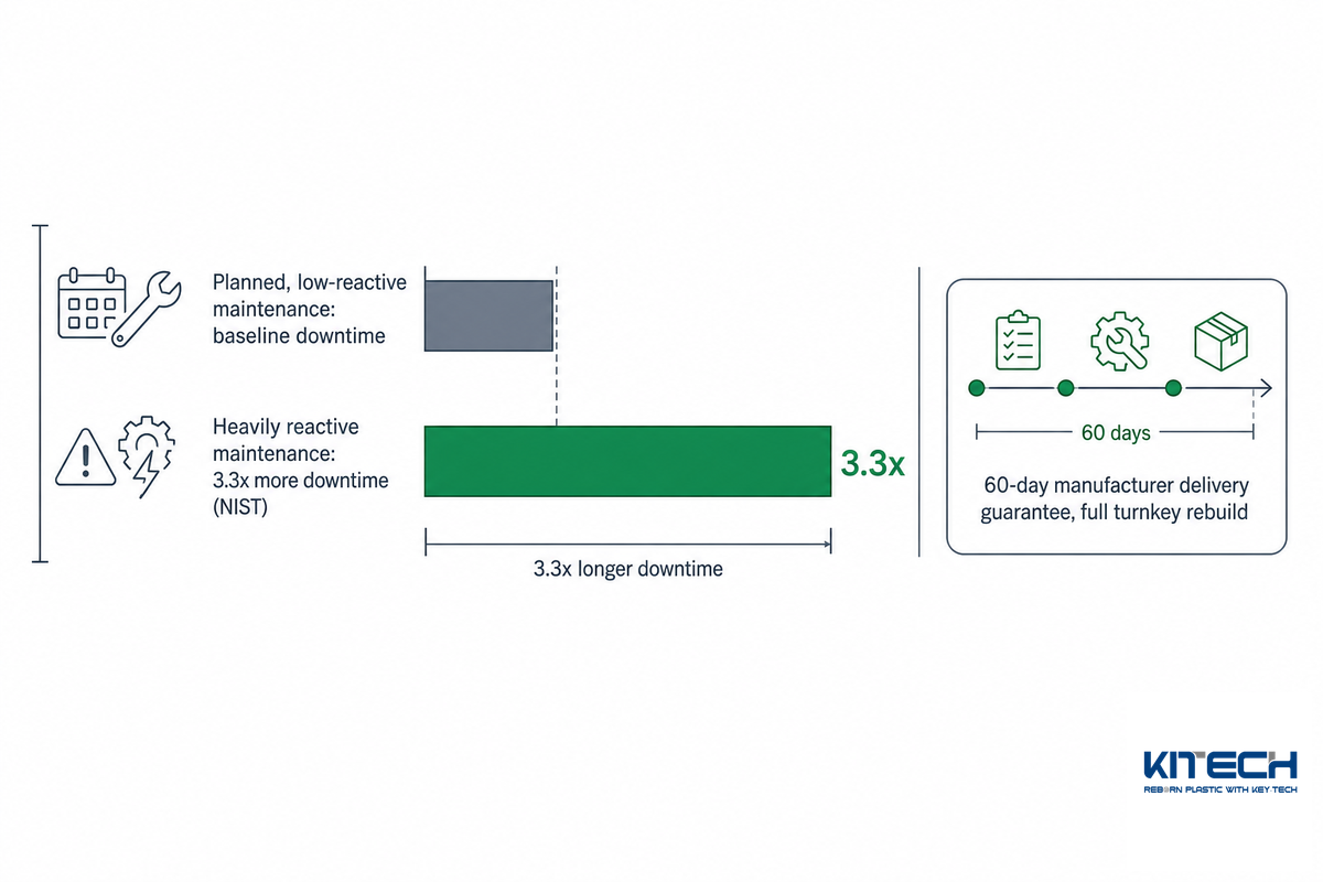 Installation Downtime and Spare-Parts Reality — Kitech