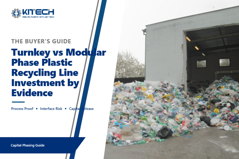Turnkey versus modular plastic recycling line investment phasing guide