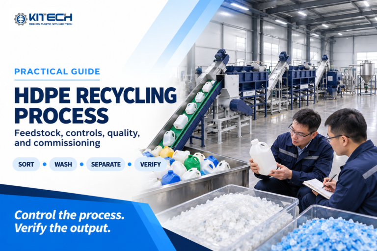 HDPE Recycling Process: Control and Quality Guide